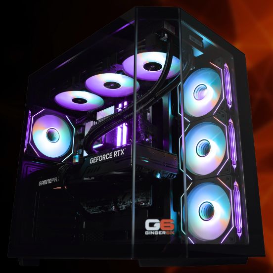 Ginger6 Intel Core Ultra 7 gaming PC built in Wolverhampton